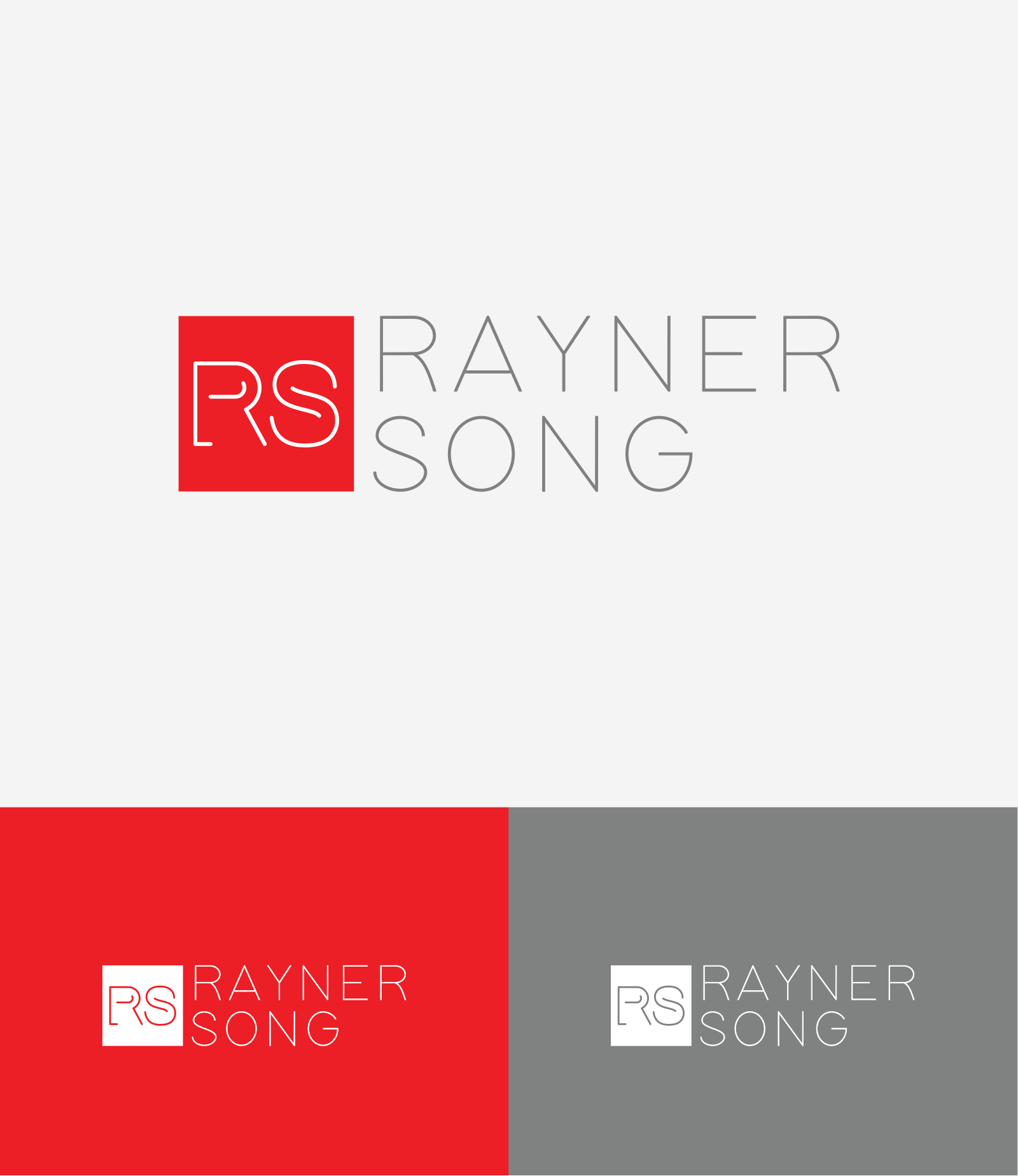 Rayner-Song-logo-design